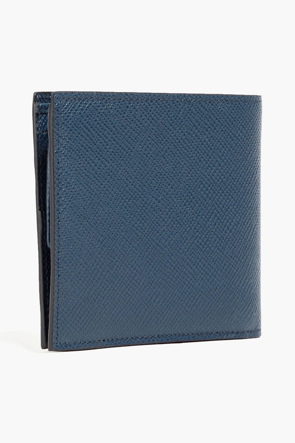 SERAPIAN Textured-leather wallet