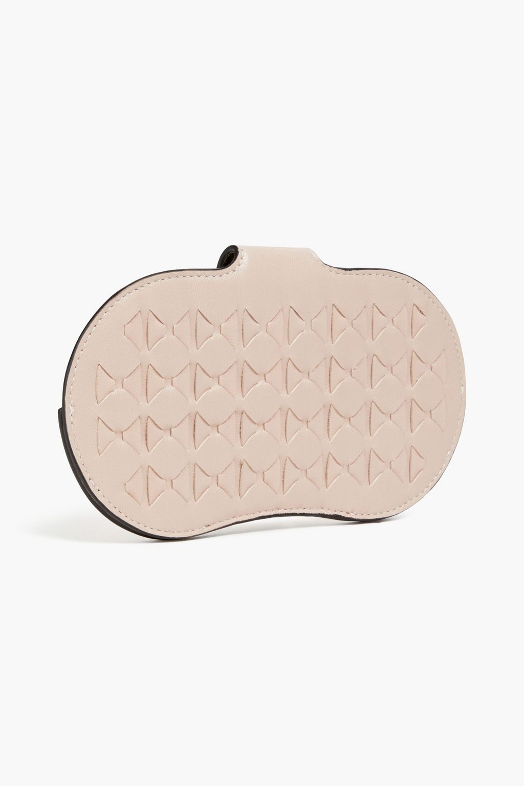 SERAPIAN Mosaico leather glasses case