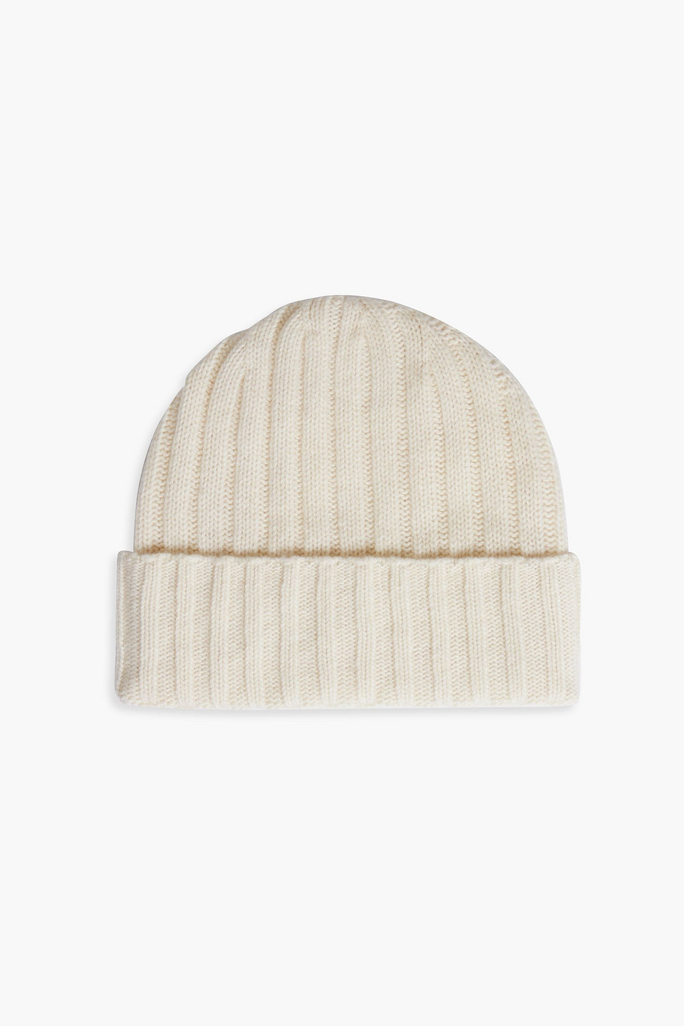 Iris & Ink Abigail ribbed recycled cashmere beanie