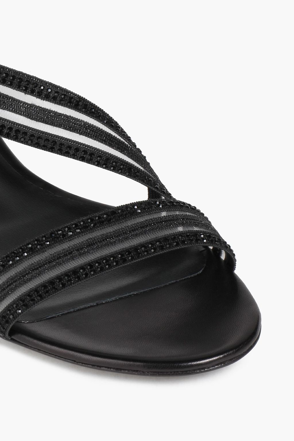 CASADEI Venus 장식 디테일 그로그랭 샌들