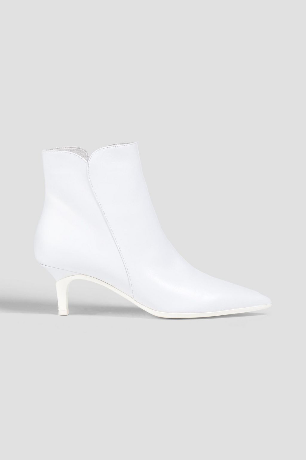 GIANVITO ROSSI Landon leather ankle boots THE OUTNET