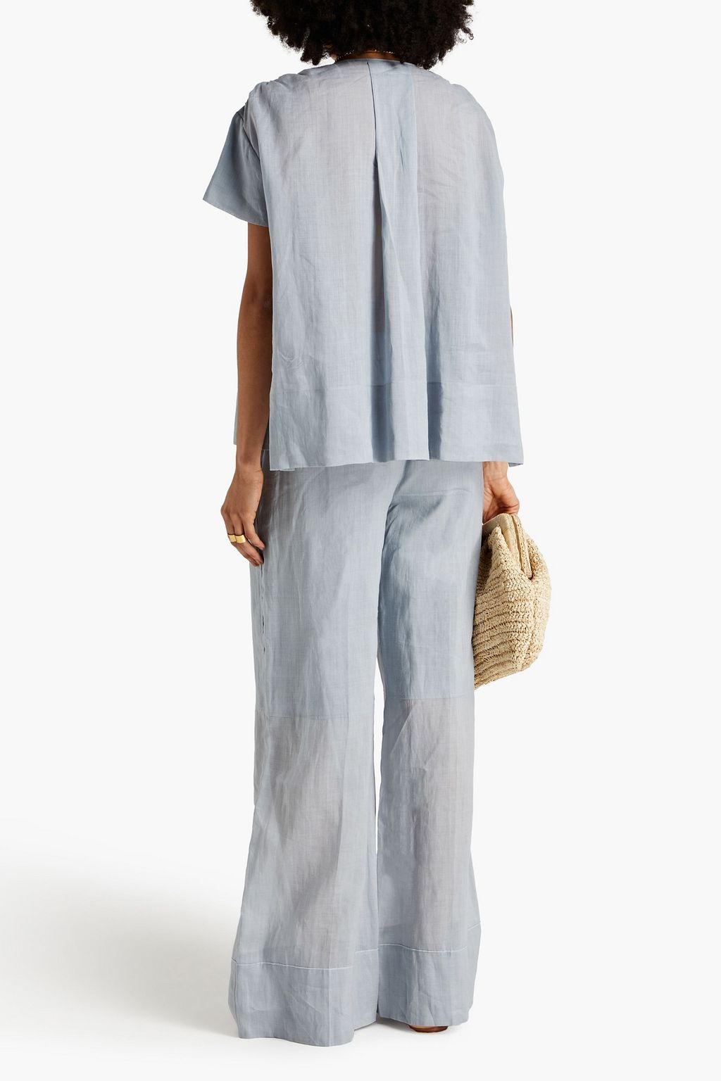 JOSEPH Fletcher ramie-voile blouse