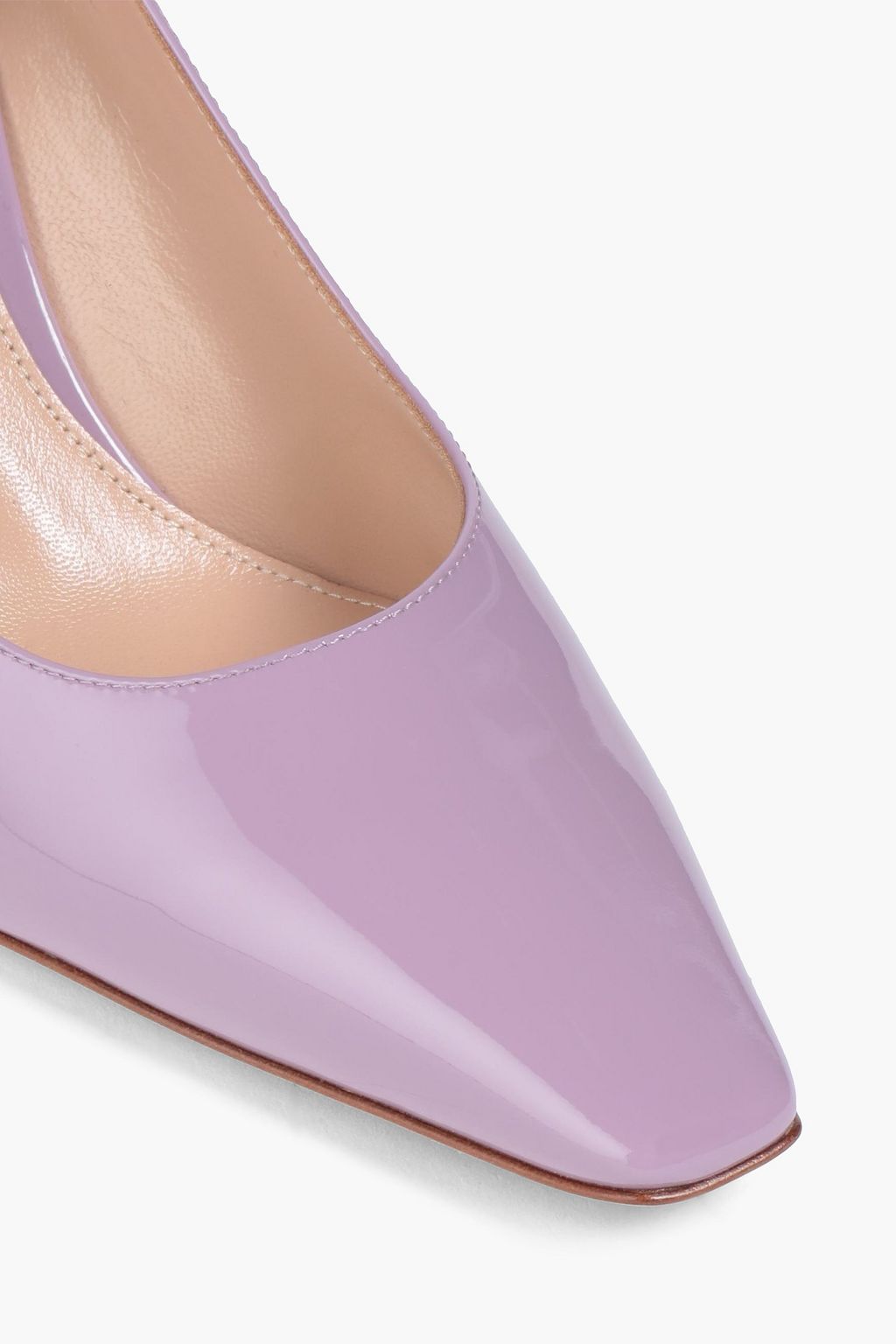 GIANVITO ROSSI Lucy patentleather pumps THE