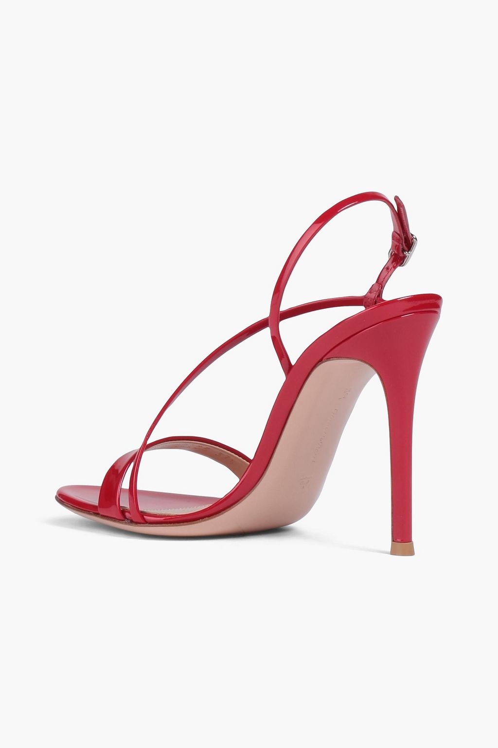 GIANVITO ROSSI Manhattan 105 patent-leather slingback sandals