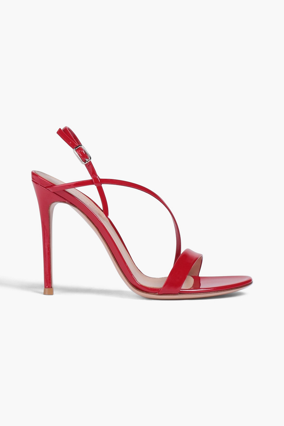 Manhattan 105 patent-leather slingback sandals