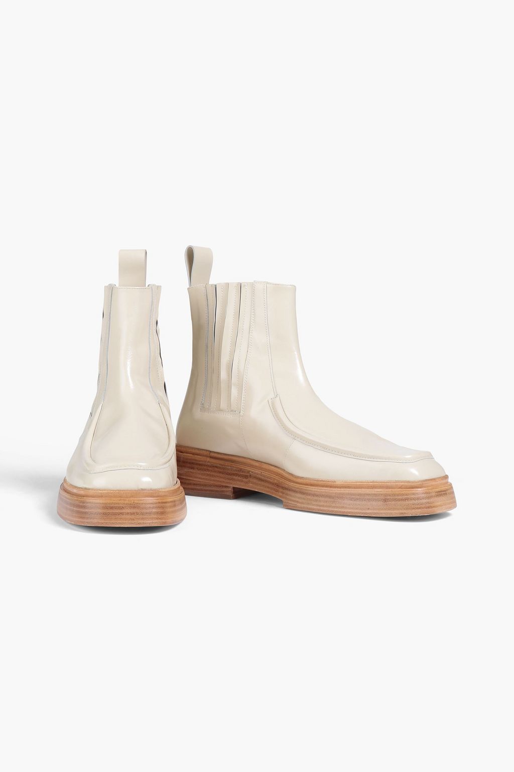 REJINA PYO Leah Chelsea-Boots aus Leder mit Plateau