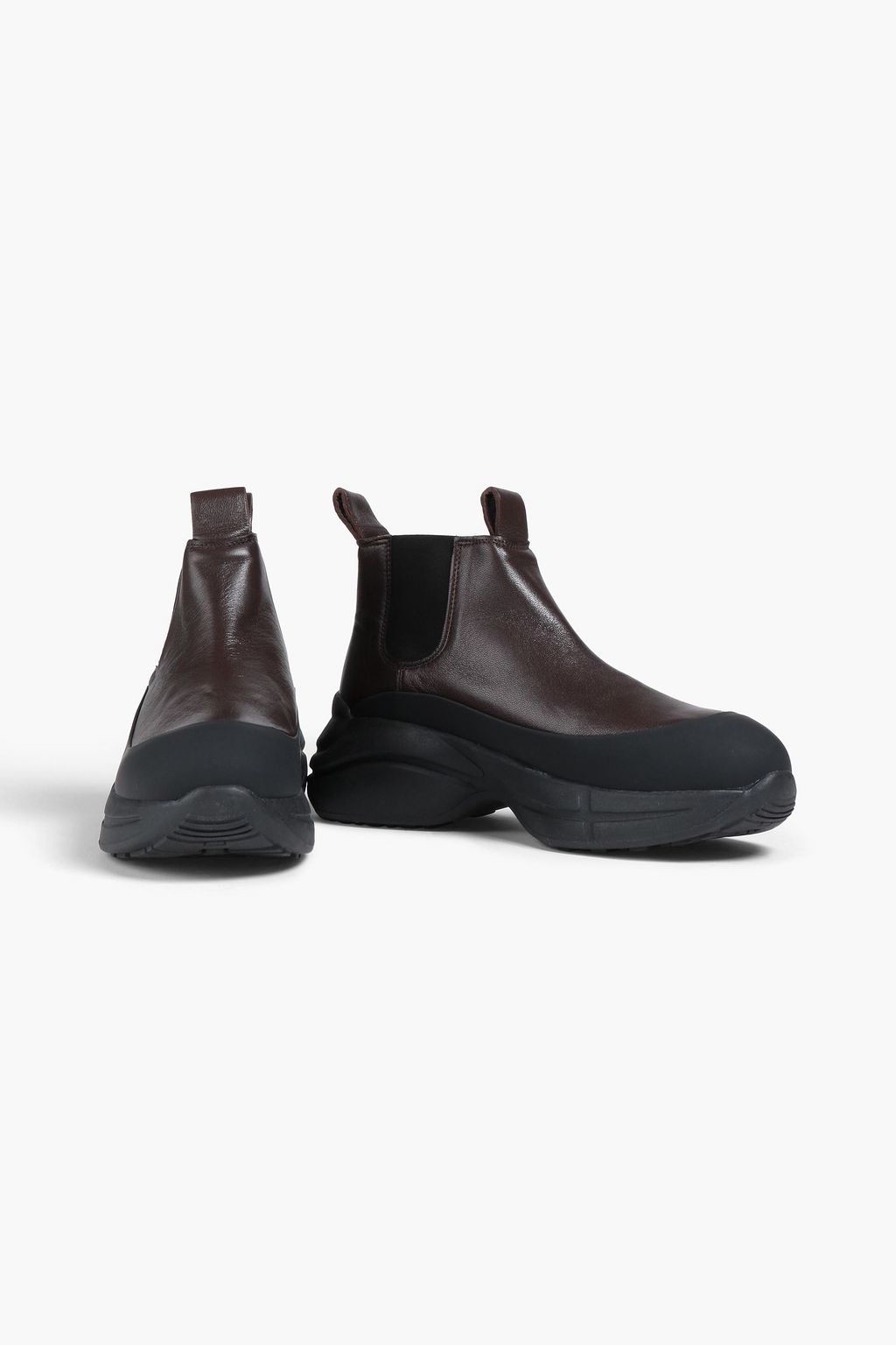 REJINA PYO Felix Chelsea-Boots aus Leder mit Plateau