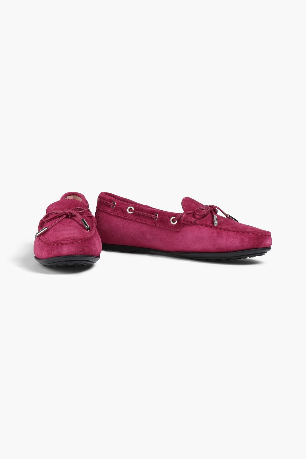 TOD'S حذاء لوفر ’هيفين لاسيتو’ من الجلد السويدي