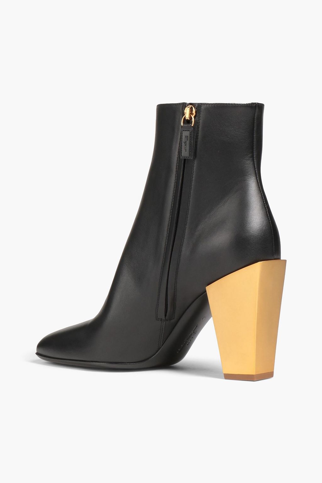 FERRAGAMO Teti leather ankle boots