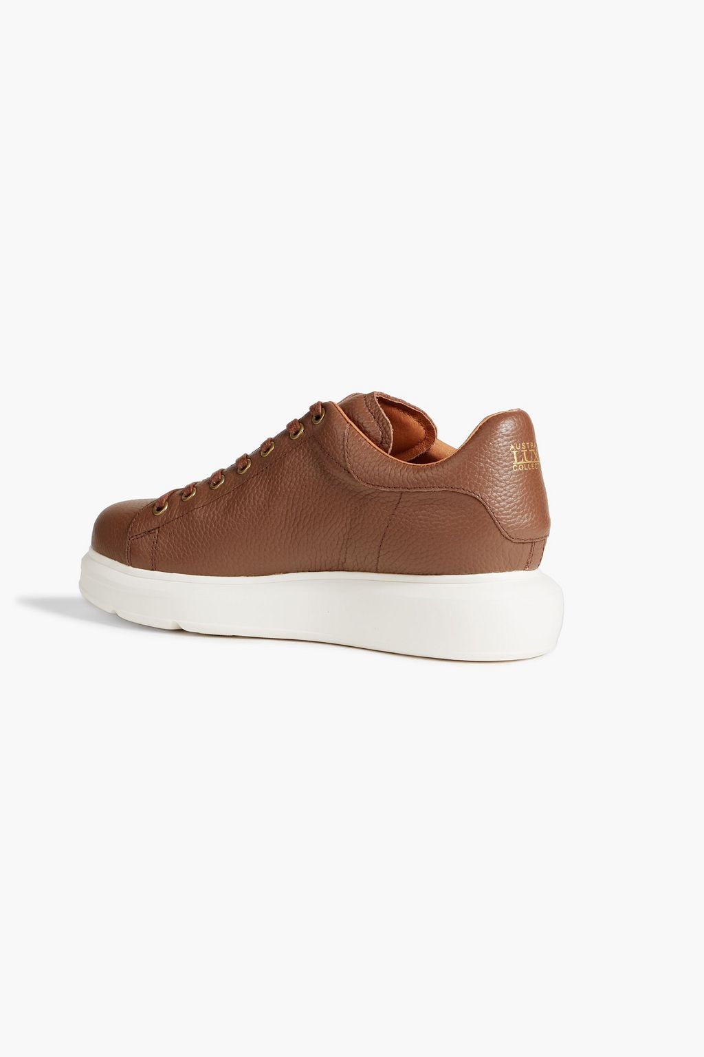 AUSTRALIA LUXE COLLECTIVE Leen pebbled-leather sneakers