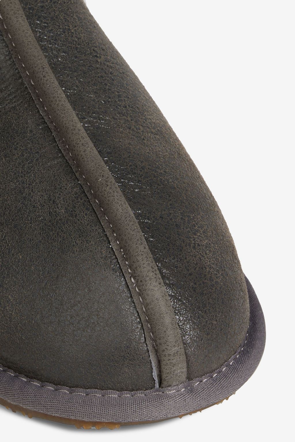 AUSTRALIA LUXE COLLECTIVE Shearling-lined leather slippers