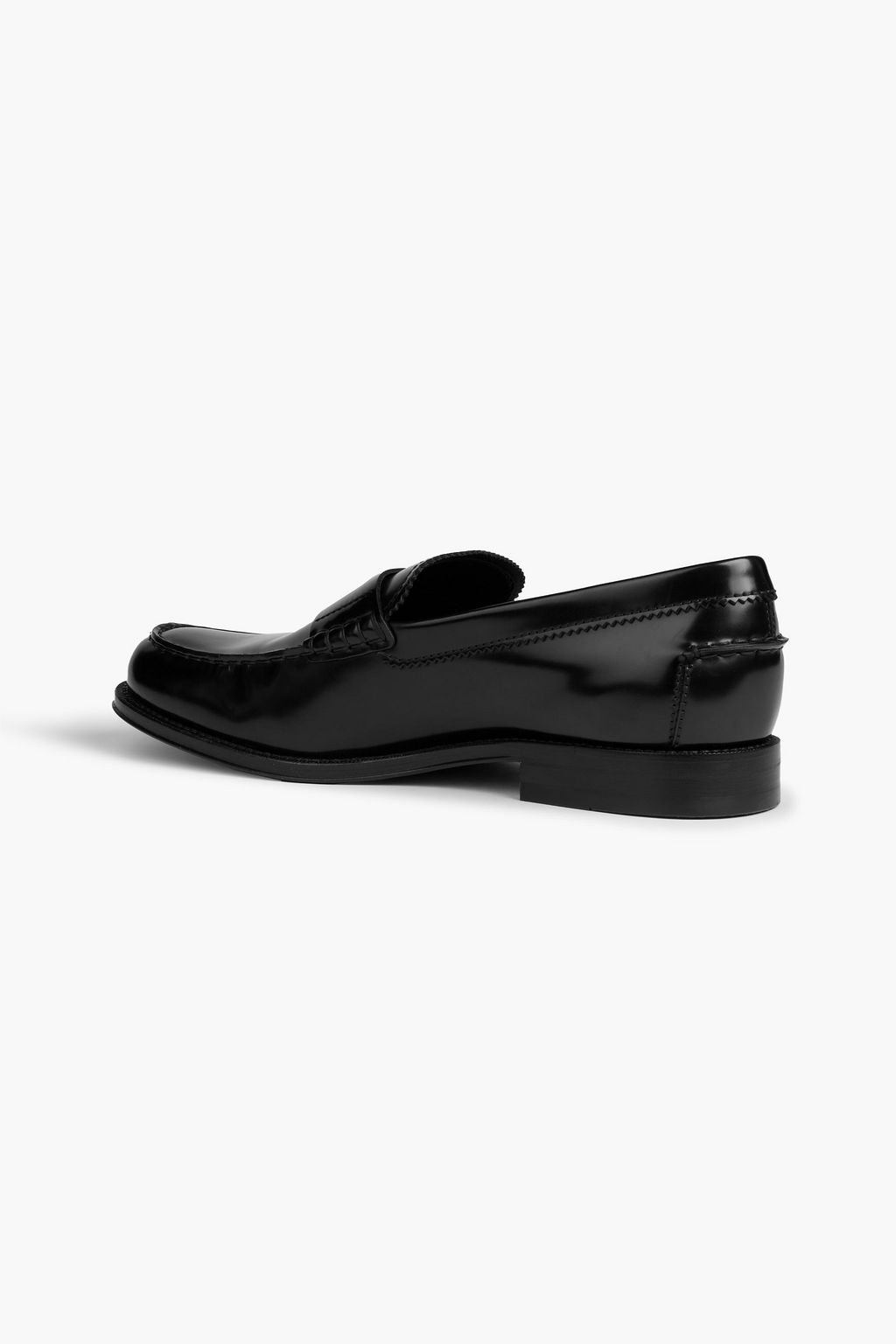 TOD'S Glossed-leather penny loafers