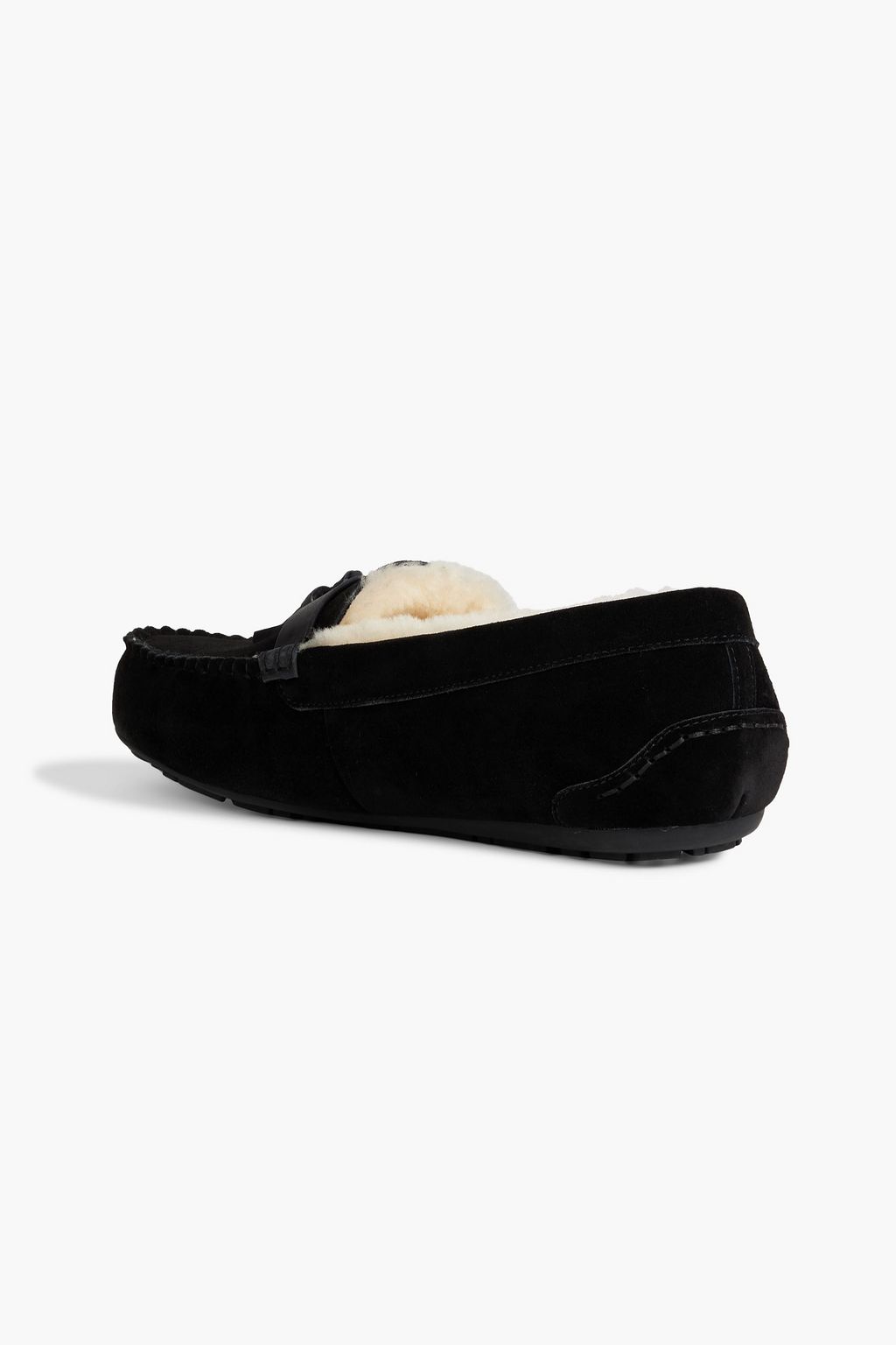 AUSTRALIA LUXE COLLECTIVE Hamilton shearling-lined suede slippers