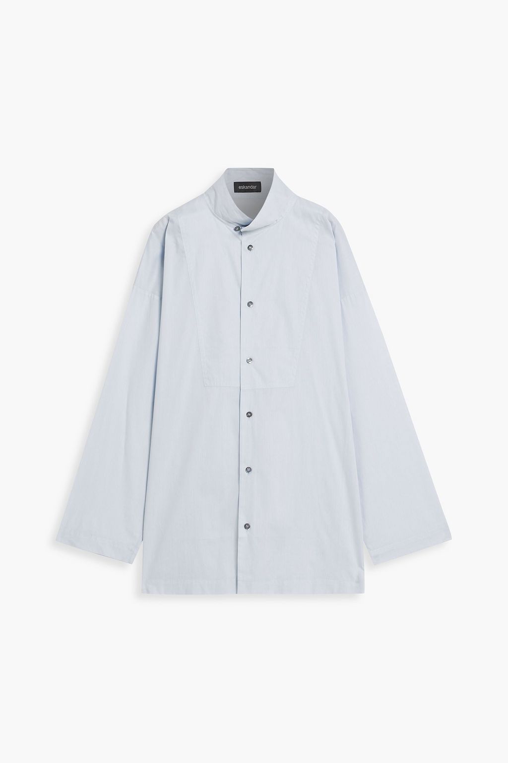 ESKANDAR Cotton-sateen shirt | THE OUTNET