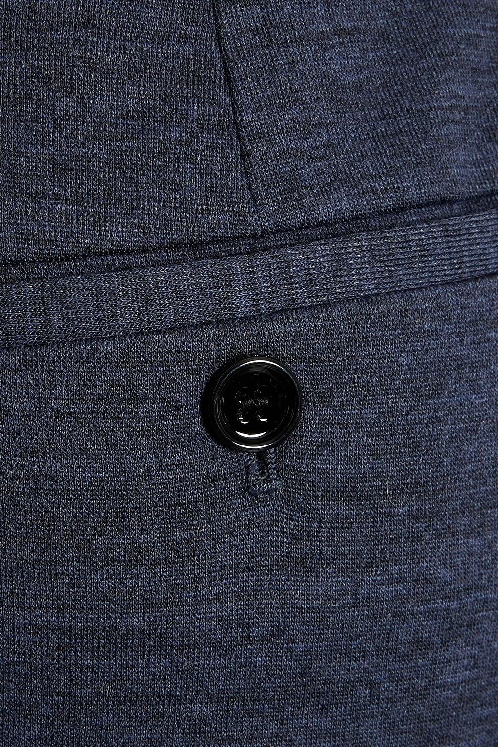 BURBERRY Wool-blend jersey straight-leg pants