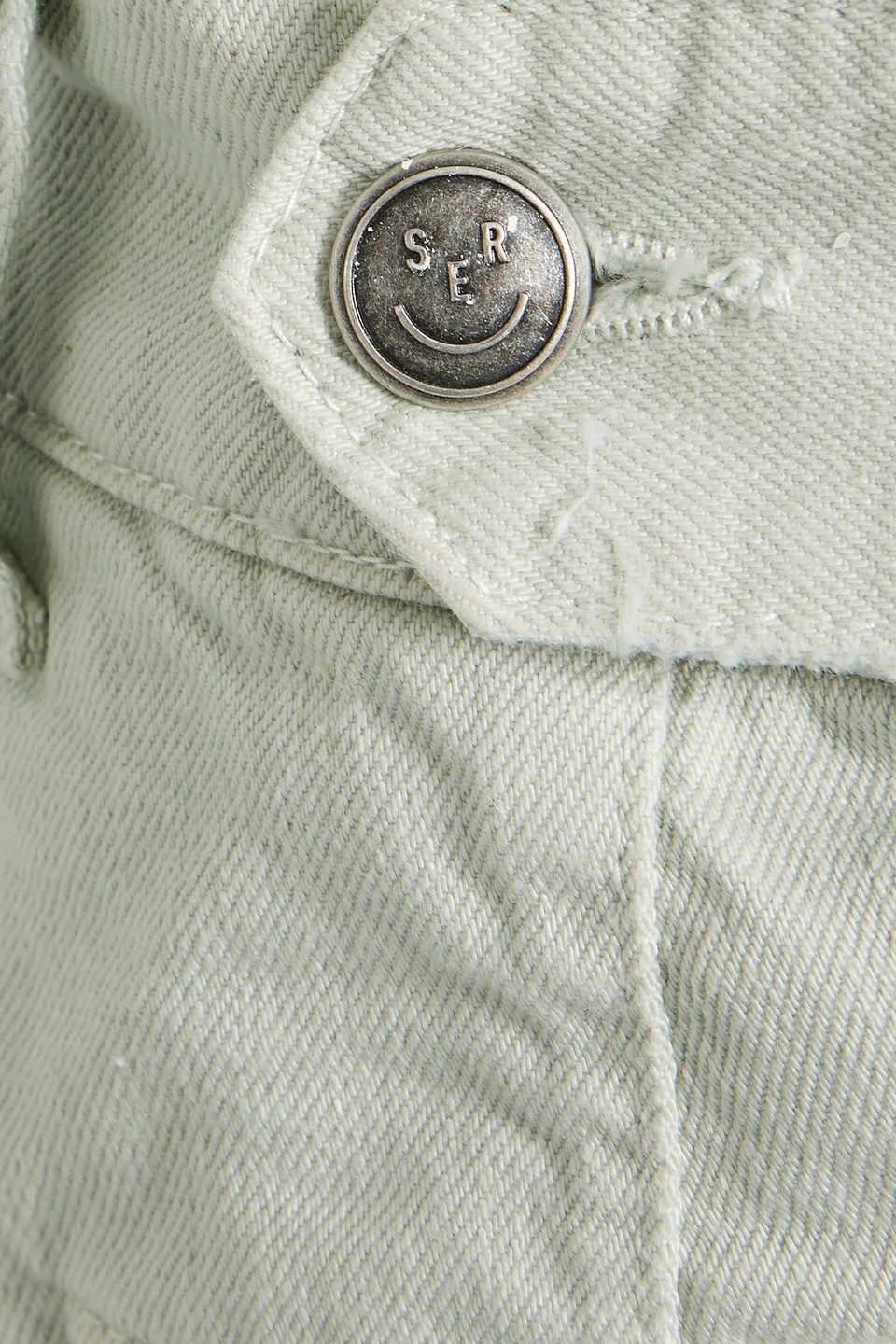 Shop Ser.o.ya John Cotton-twill Cargo Pants In Mint