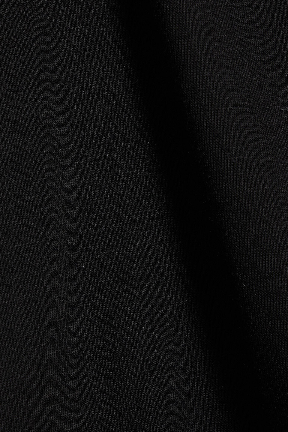 Ser.o.ya Luke Cotton-blend Jersey T-shirt In Black