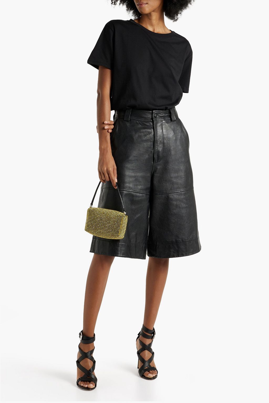 SER.O.YA Luke cotton-blend jersey T-shirt