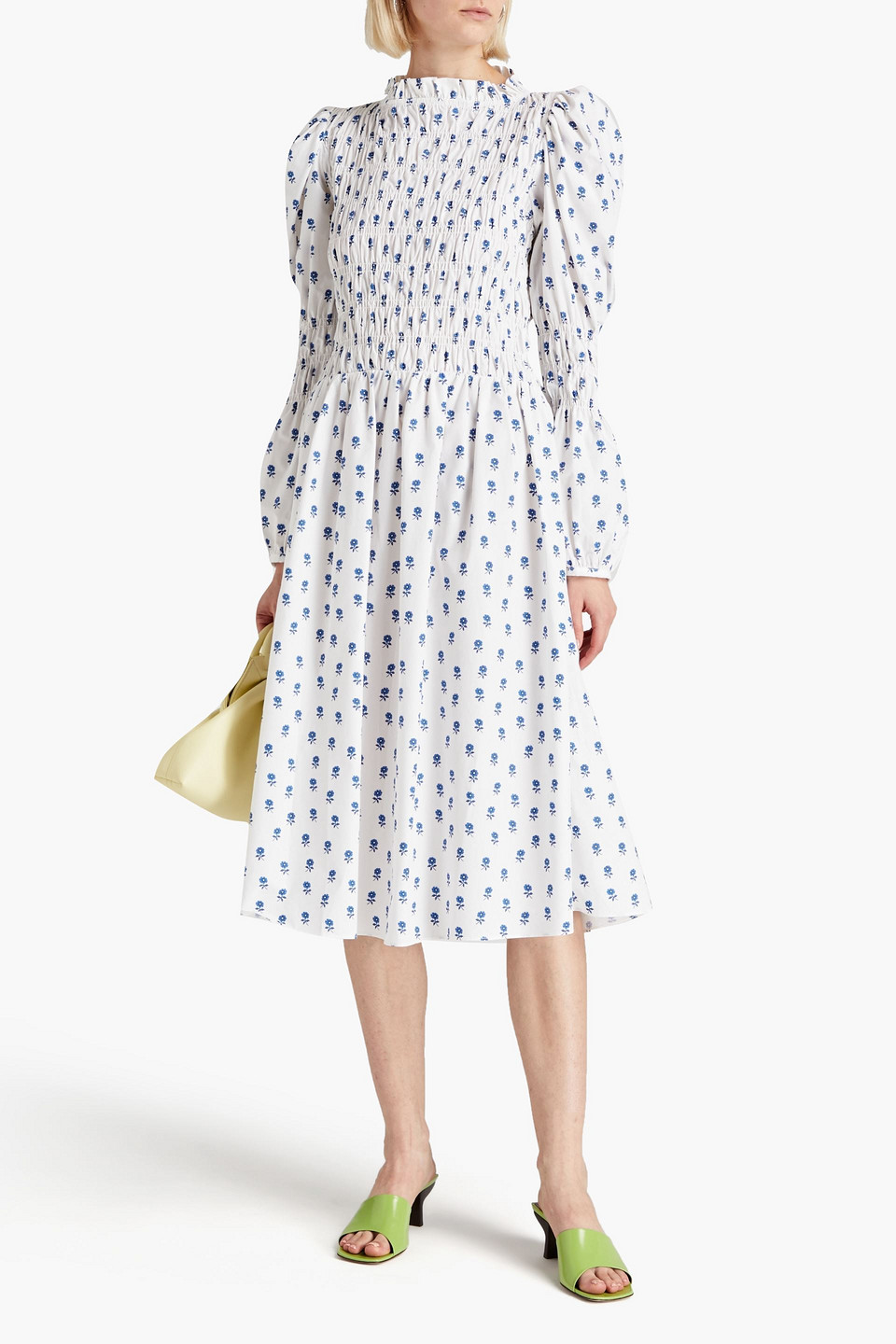 ワンピース shrimps midi dress WAREHOUSE Shrimps Daisy Stitch Dress | endource