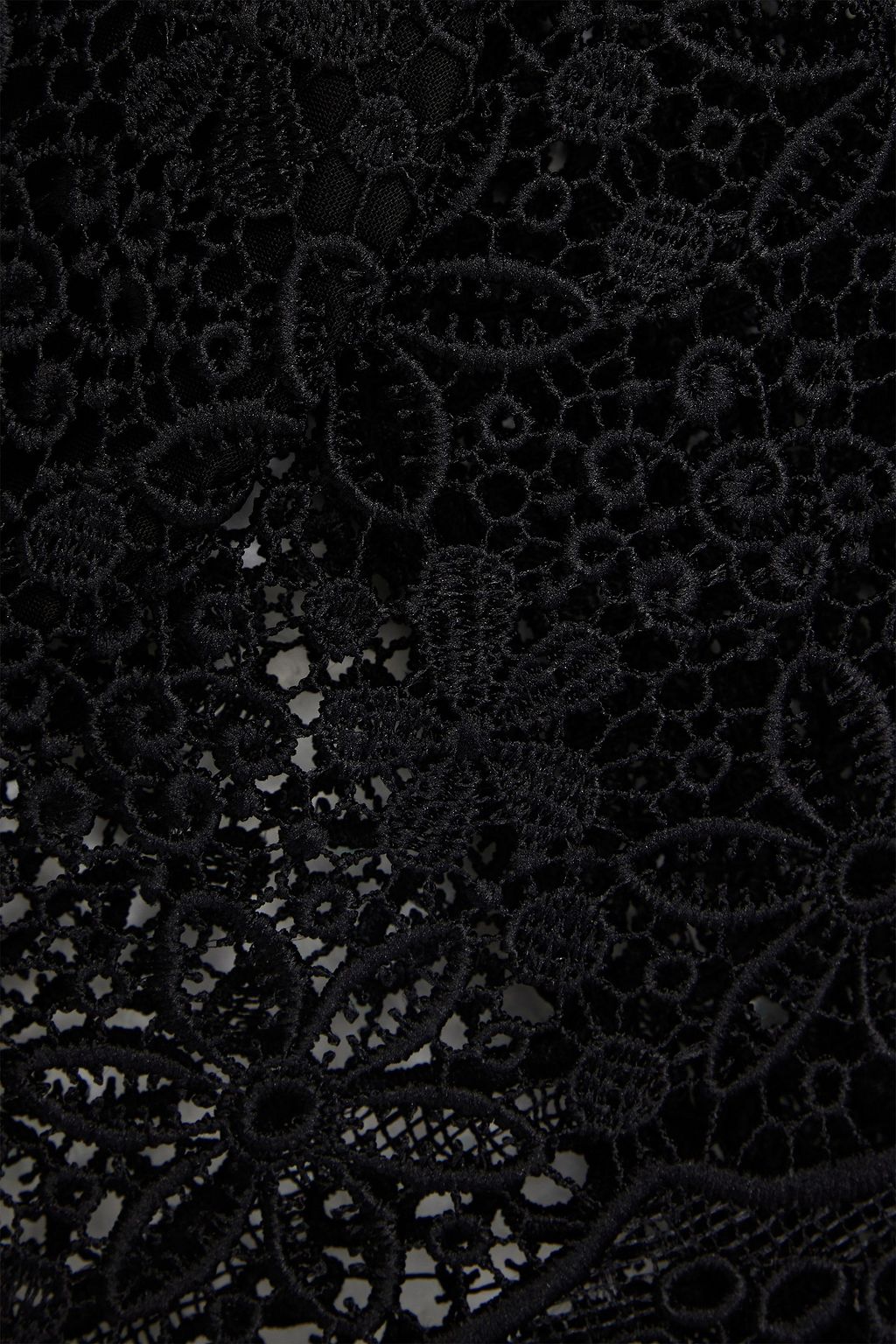 CHARO RUIZ IBIZA Cropped crocheted lace top