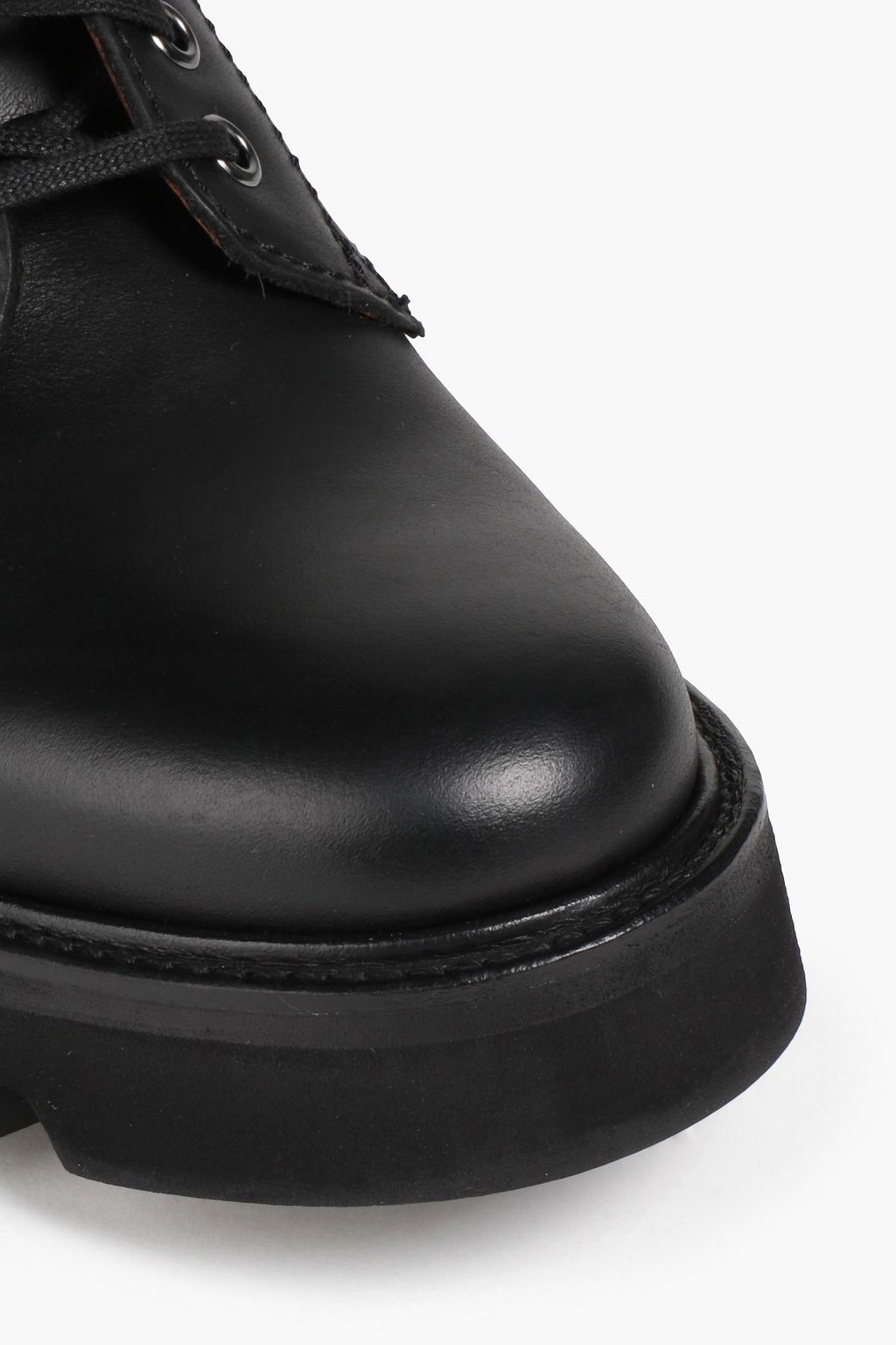 GRENSON Mavis leather combat boots