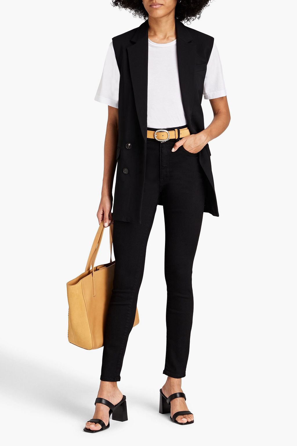 GOOD AMERICAN Good Legs high-rise skinny jeans