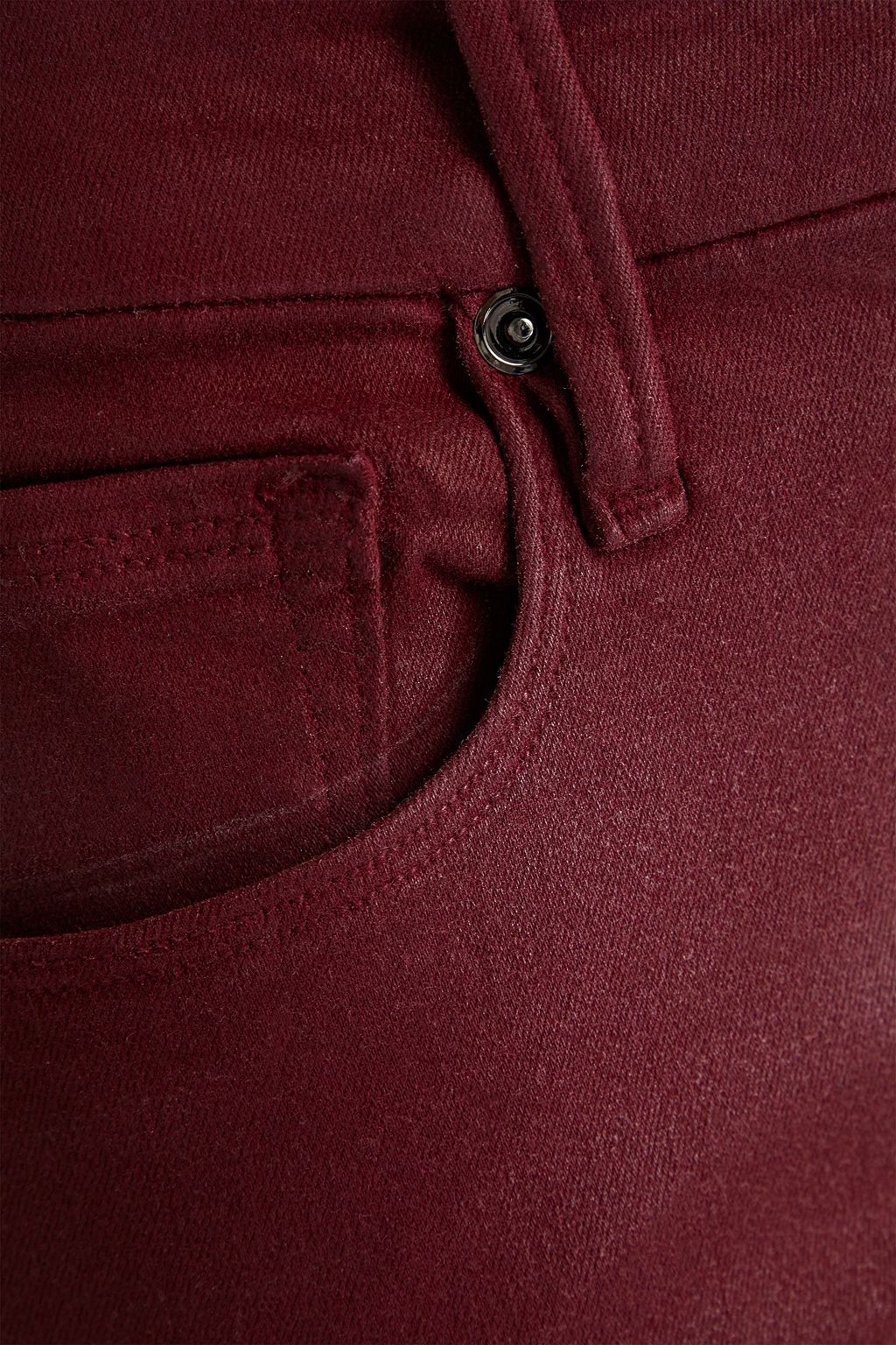 GOOD AMERICAN Coated mid-rise skinny jeans
