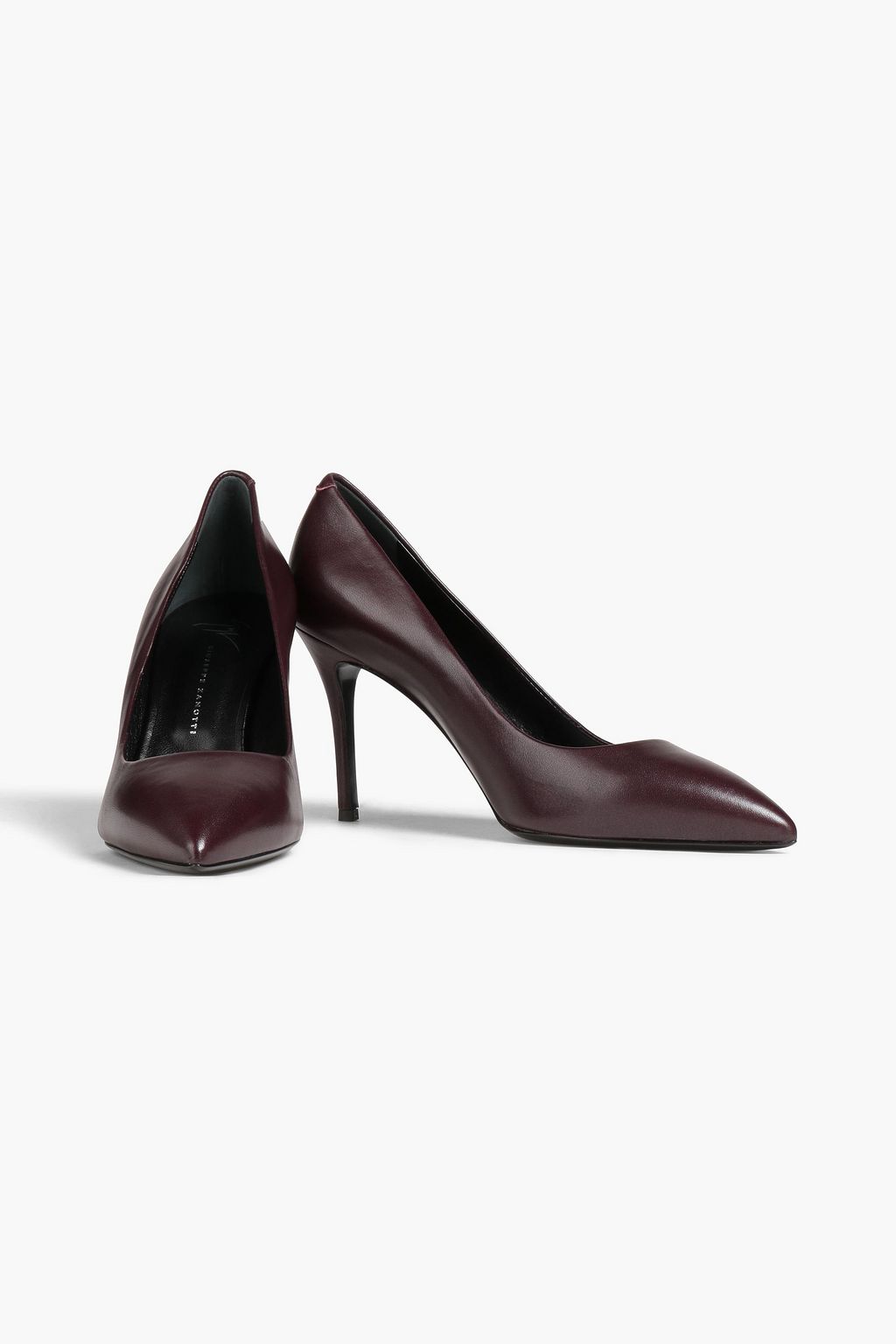 GIUSEPPE ZANOTTI Lucrezia 90 leather pumps