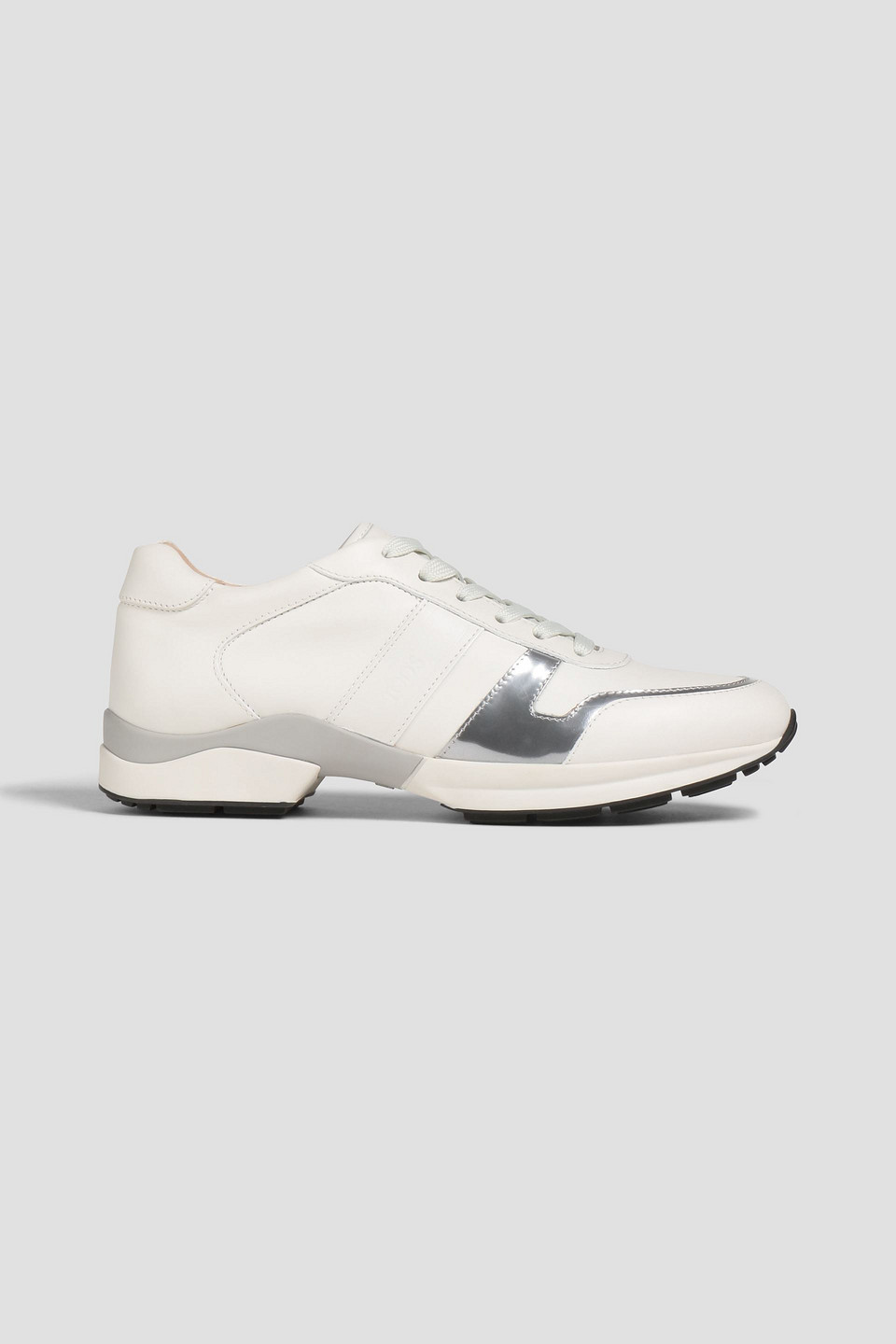 Tod's Leather Sneakers In White