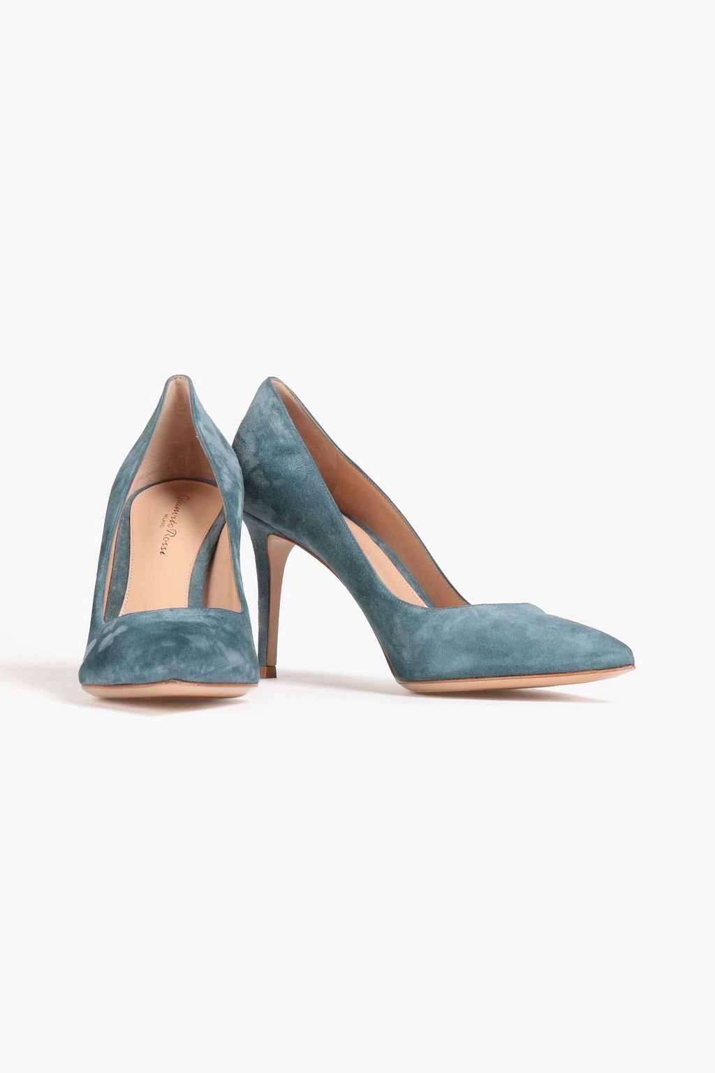 GIANVITO ROSSI Gianvito 85 suede pumps