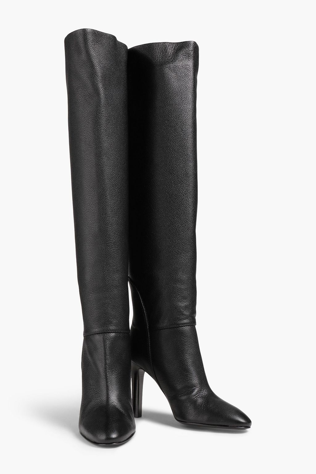 GIUSEPPE ZANOTTI Kubrick 105 pebbled-leather over-the-knee boots