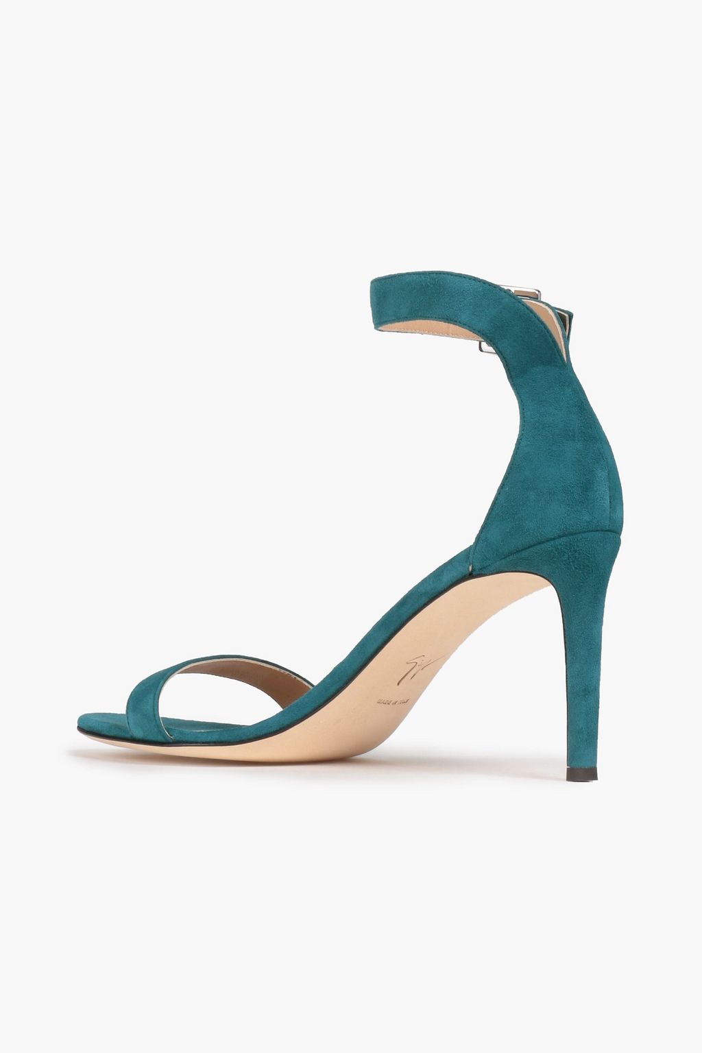 GIUSEPPE ZANOTTI Basic 85 스웨이드 샌들
