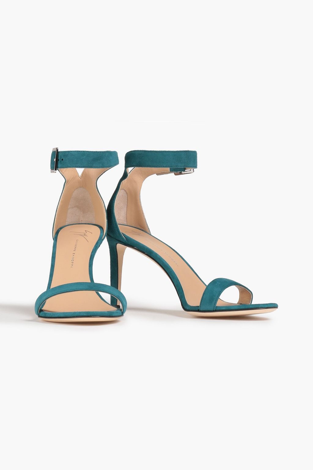 GIUSEPPE ZANOTTI Basic 85 스웨이드 샌들