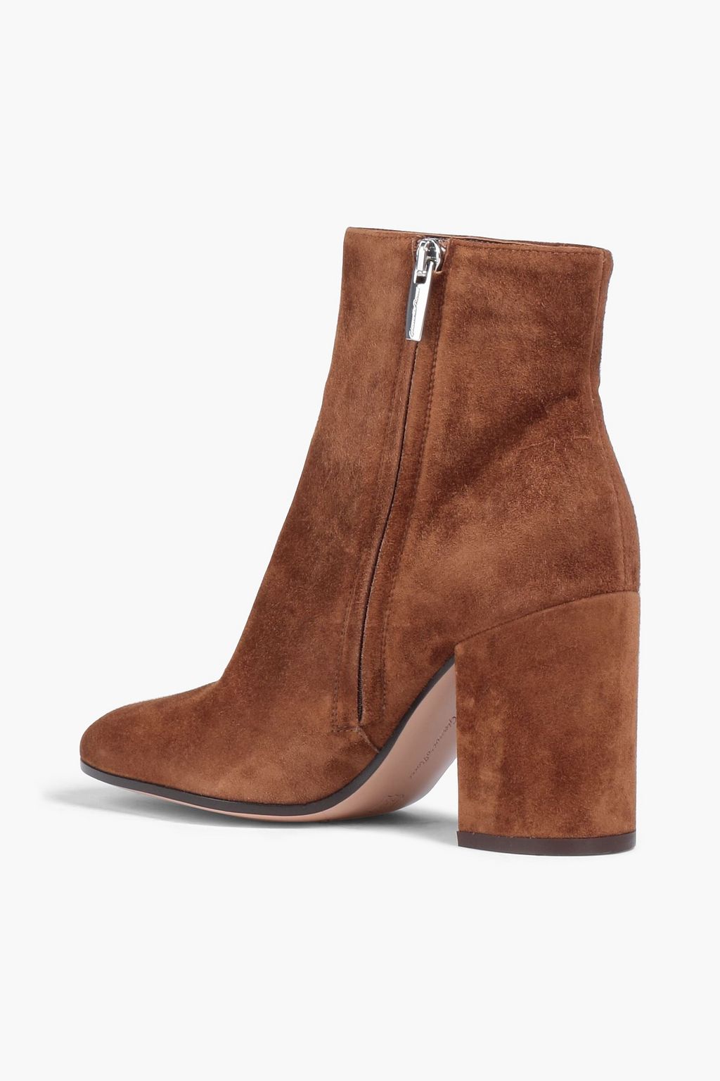 GIANVITO ROSSI Rolling suede ankle boots
