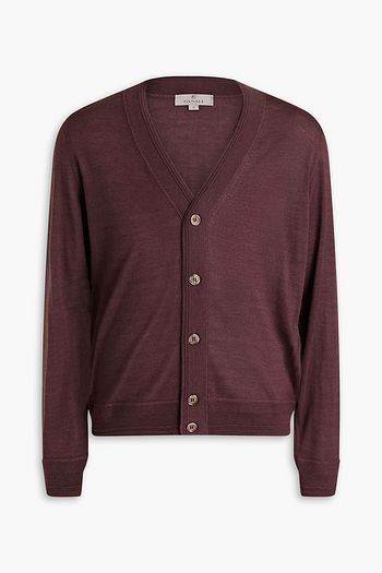 CANALI カシミヤ&シルク混 カーディガン