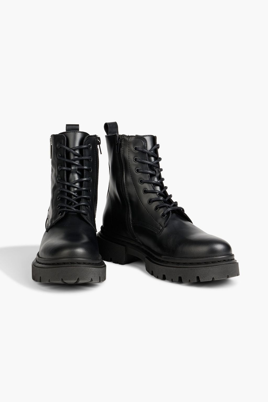 IRIS & INK Clementine leather combat boots