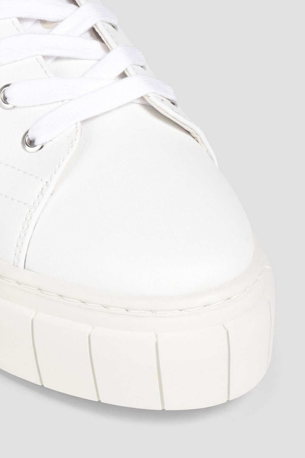 GOOD NEWS Opal faux leather platform sneakers