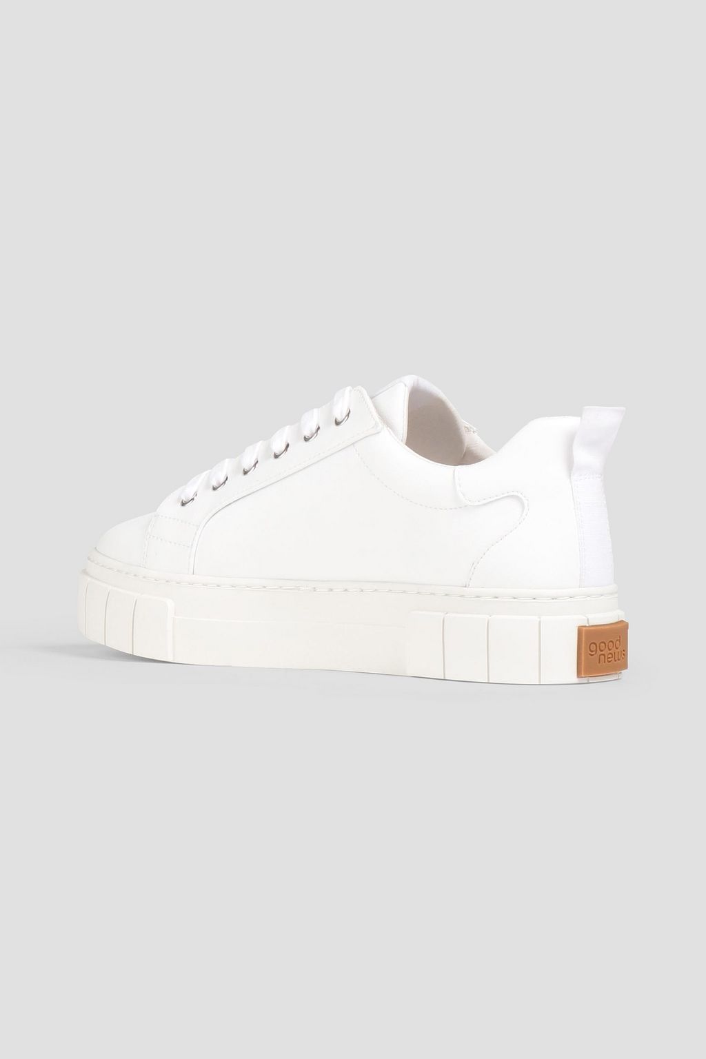 GOOD NEWS Opal faux leather platform sneakers