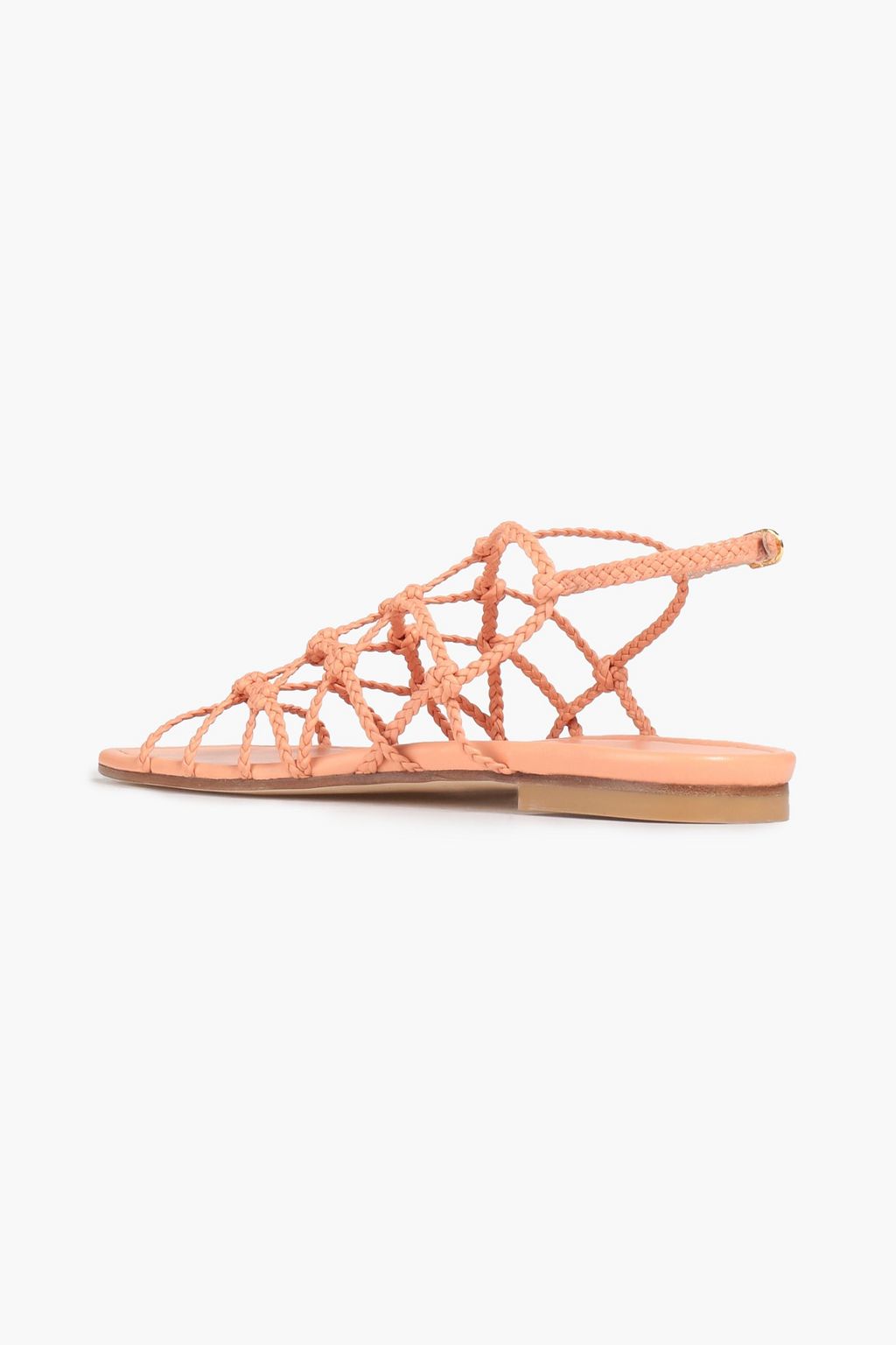STUART WEITZMAN Braided leather sandals