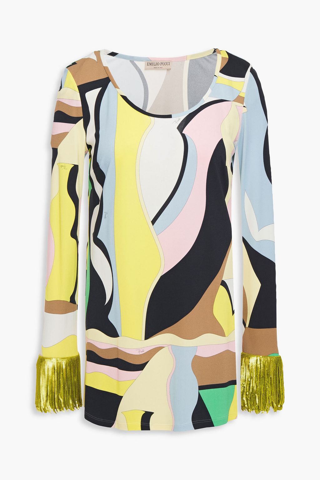 EMILIO PUCCI Printed jersey T-shirt