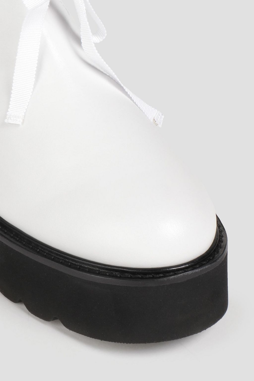 STUART WEITZMAN Tyler 패딩 가죽 앵클 부츠