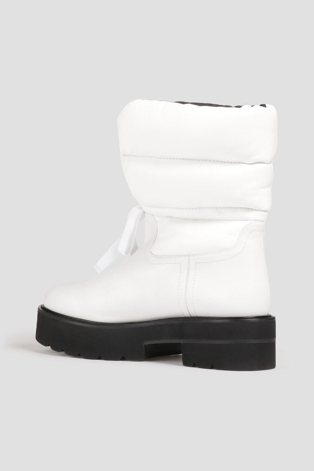 STUART WEITZMAN Tyler 패딩 가죽 앵클 부츠