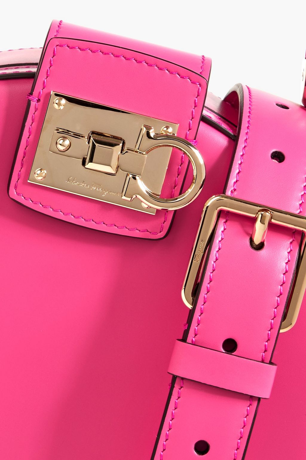 FERRAGAMO Studio leather shoulder bag