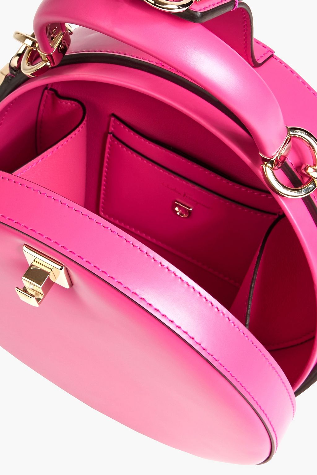 FERRAGAMO Studio leather shoulder bag