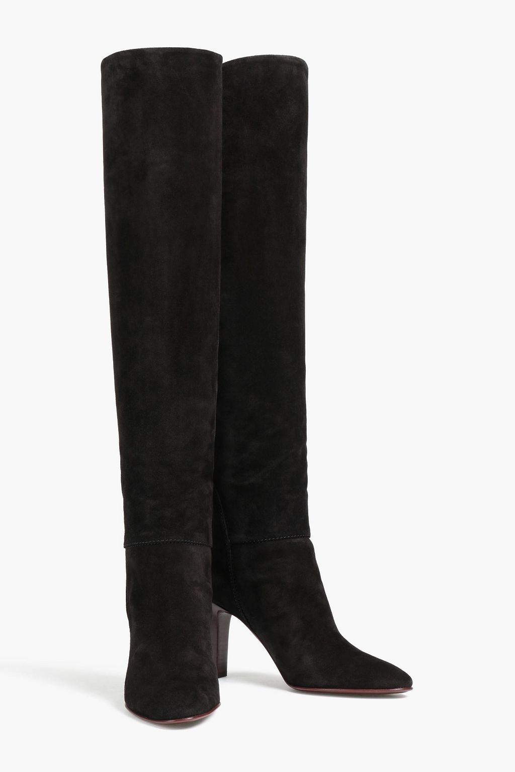 GIUSEPPE ZANOTTI Kubrick 90 suede knee boots