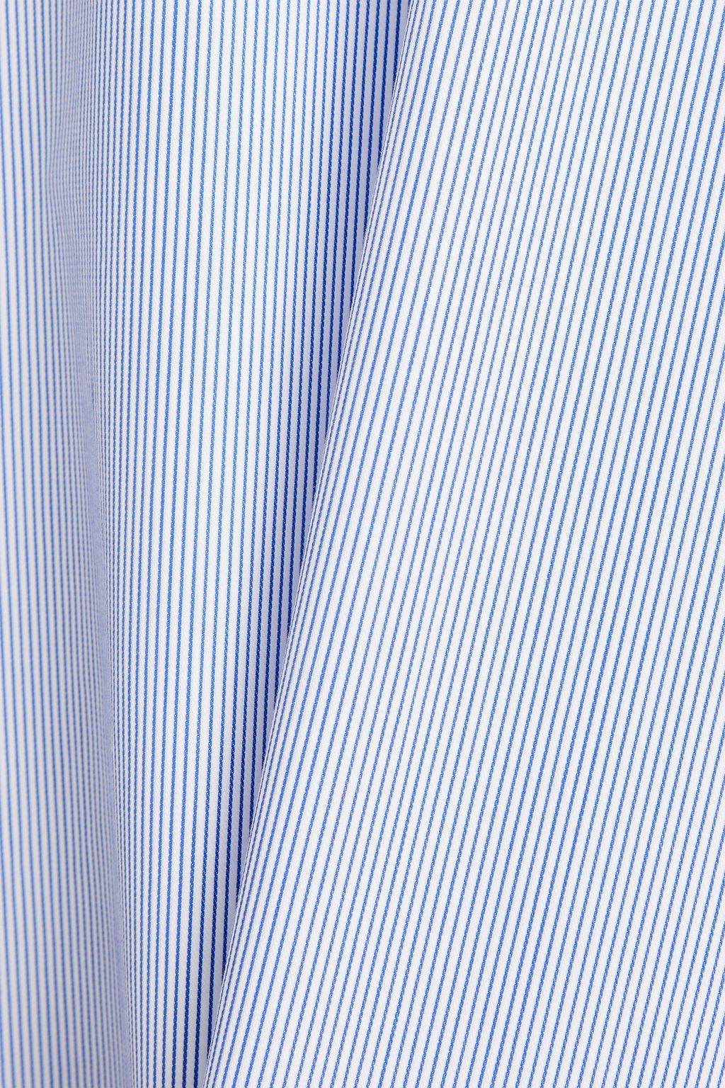 CANALI Striped cotton shirt