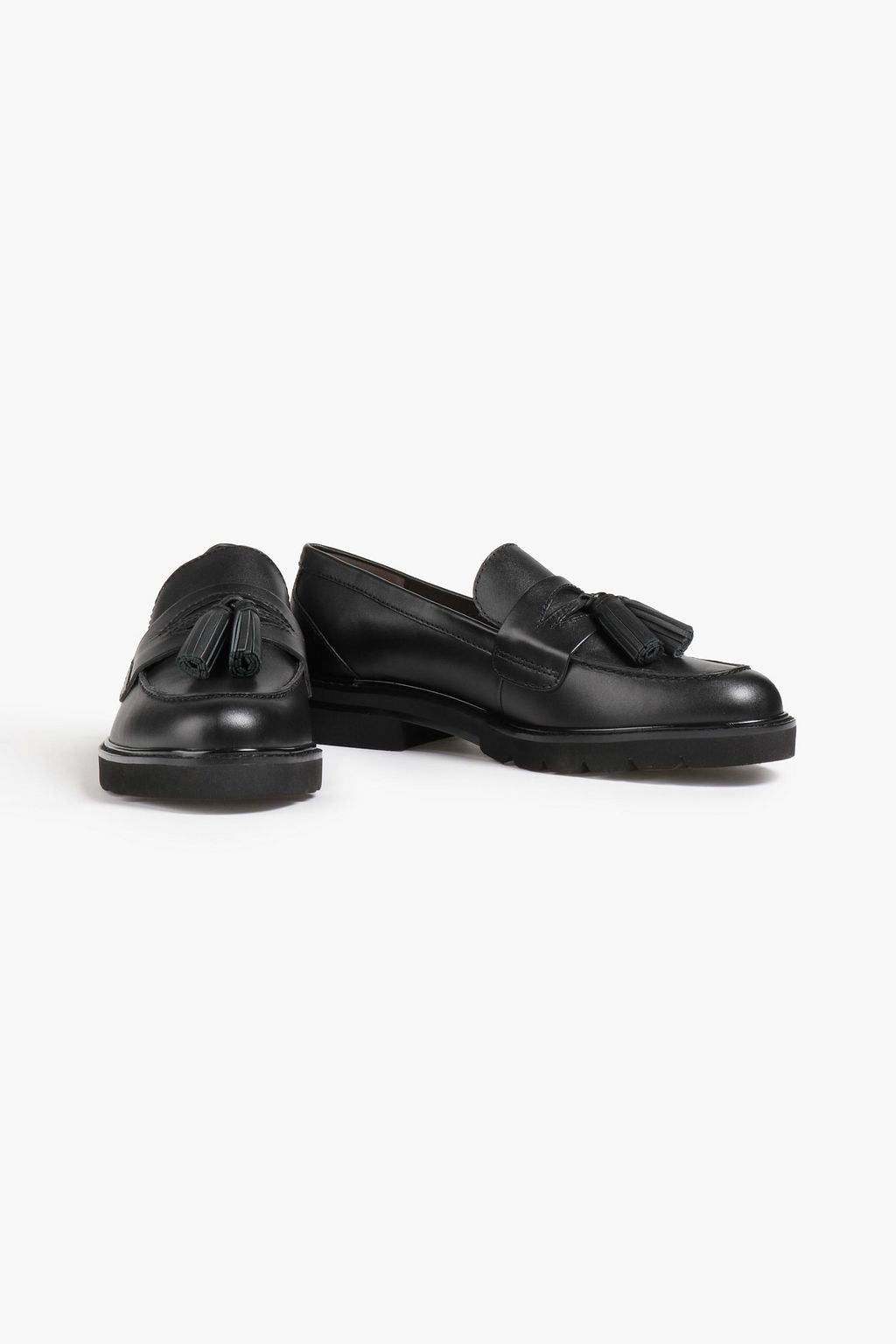 STUART WEITZMAN Adrina tasseled leather loafers