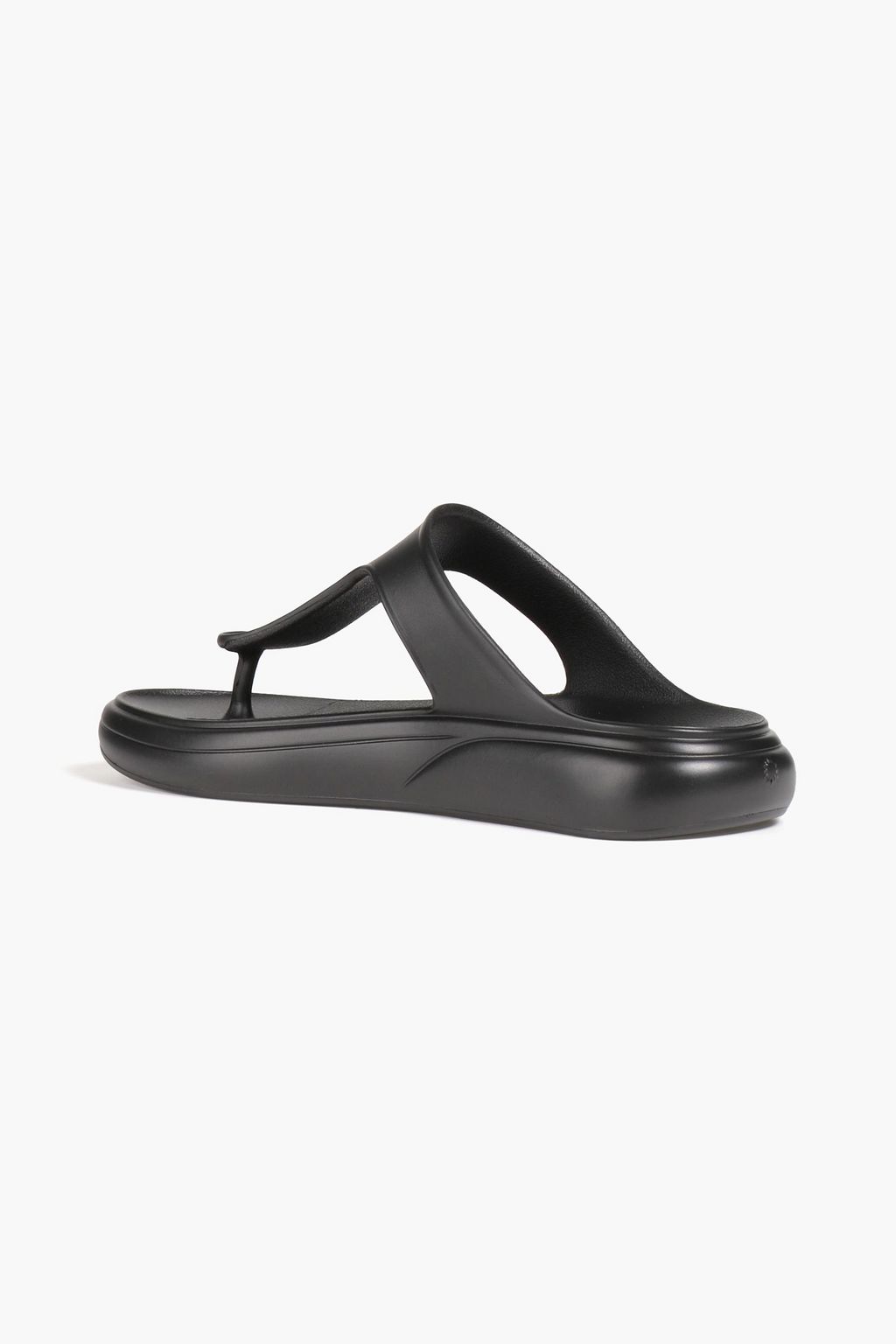 STUART WEITZMAN Stuflex plastic platform flip flops