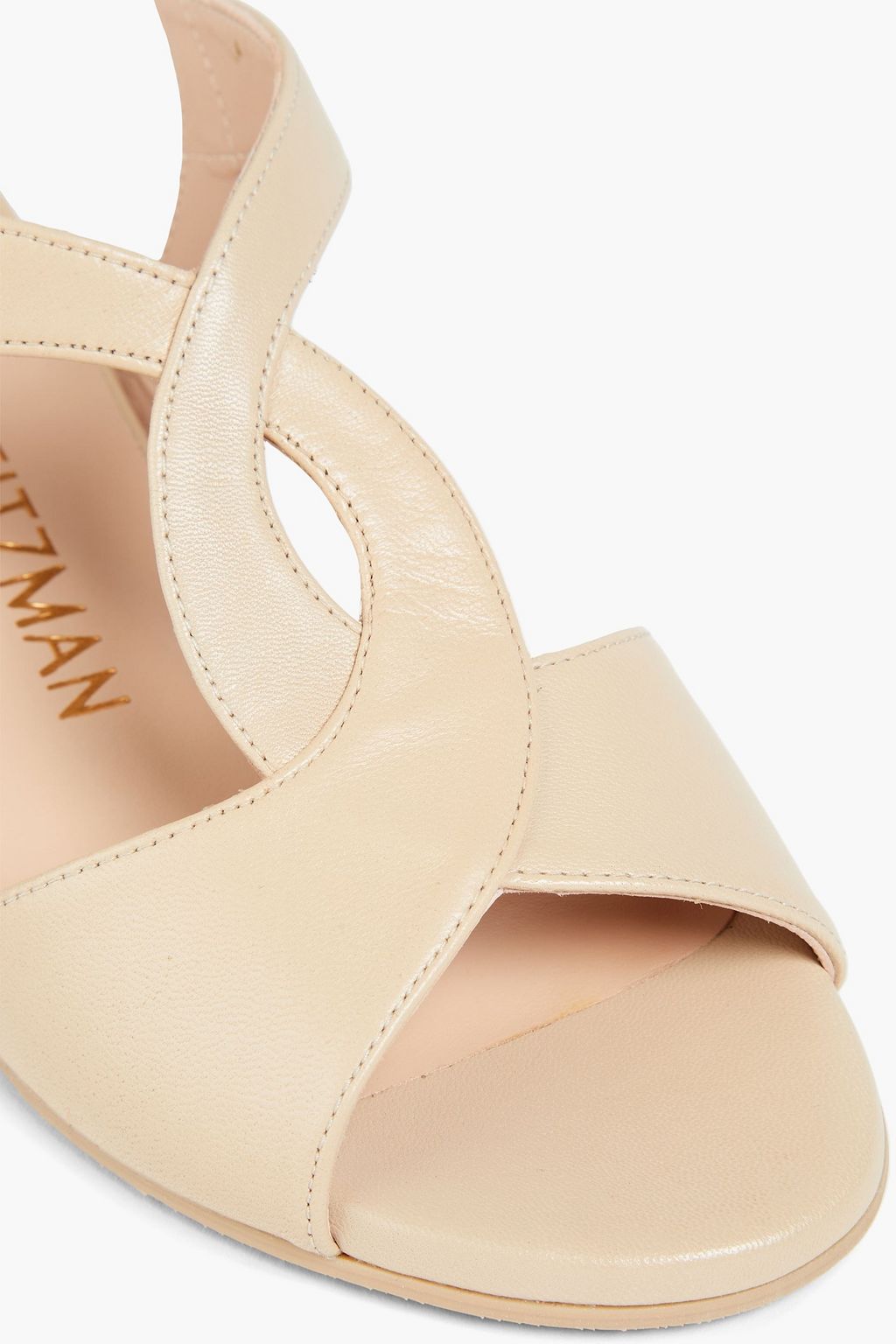 STUART WEITZMAN Shalena 25 Sandalen aus Leder mit Cut-outs