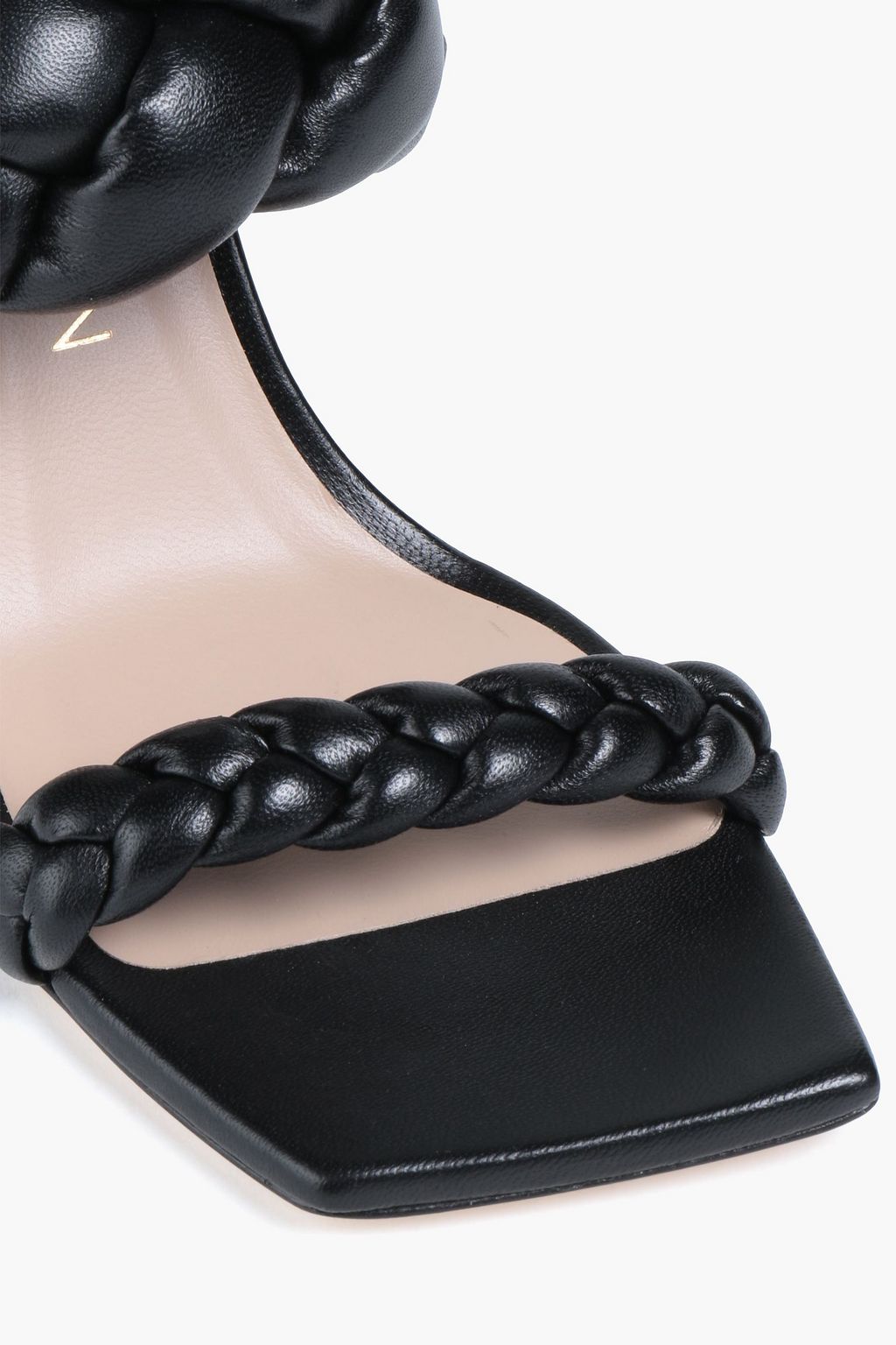 STUART WEITZMAN Playa 100 braided leather sandals